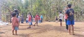 Meriahkan HUT RI Ke-81, Anak-anak Padukuhan Kepil Antusias Ikuti Berbagai Lomba Tradisional